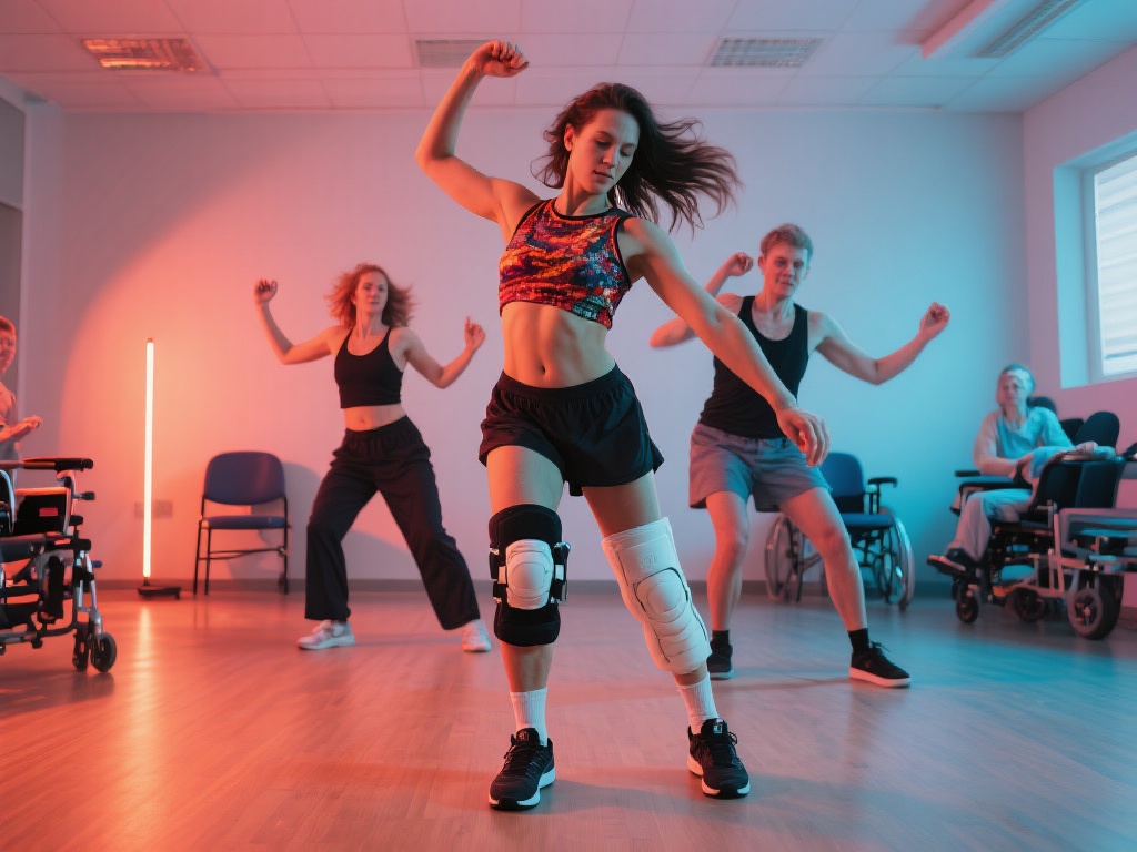 Linky今日份热舞:膝盖康复运动带来跳舞新突破 Linky的膝盖康复运动,加上热舞的结合